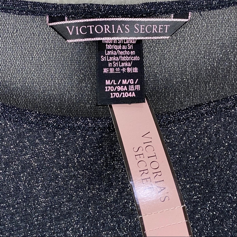 Victoria’s Secret NWT Mesh Sparkly Bling Glitter - Picture 7 of 14